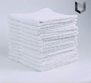 Multi-Pack Face Towels / Flannels Premium Quality White 100% Cotton 30x30