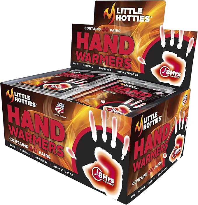 Little Hotties Hand Pocket Glove Warmers Winter Season Bulk Pack - 40 Pairs