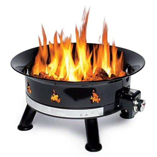 Outland Firebowl Mega Portable Propane Camp Fire Outdoor Camping Firepit
