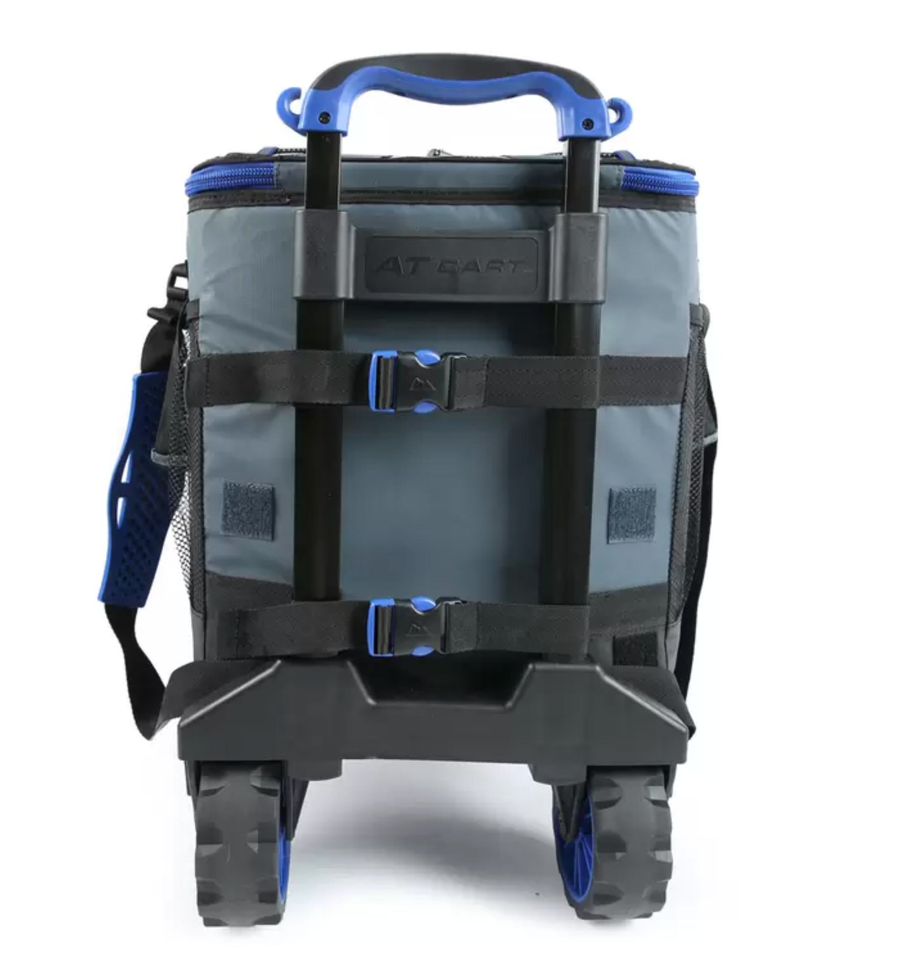 Titan 22.5 Litre (23.7 US Quart) 60 Can Rolling Cooler with All Terrain Cart (Blue) - Image 2