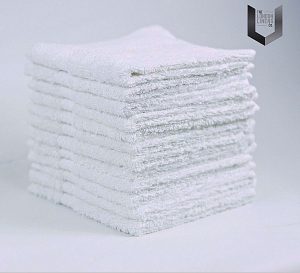 12 Pack Luxury Bamboo Face Towels Flannels - The London Linens Co.®