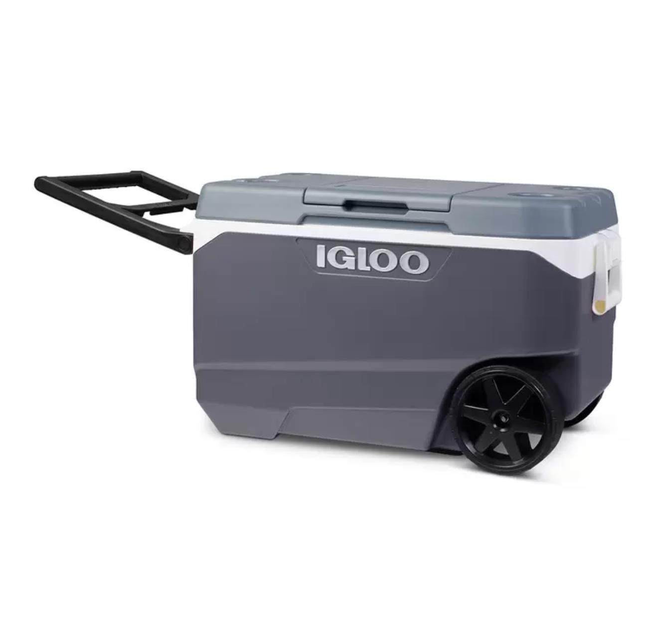 Igloo Latitude Flip and Tow 85 Litre (90 US QT) Wheeled Cooler Rolling Cool Box - Image 6