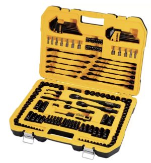 DEWALT Drive Socket Mechanics Tool Set 184 Piece DWMT45184-1