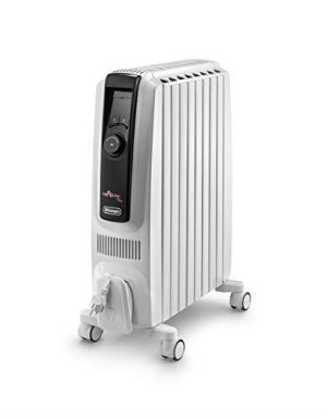 De'Longhi Dragon 4 Oil Filled 2kW Radiator in White, TRDX40820E