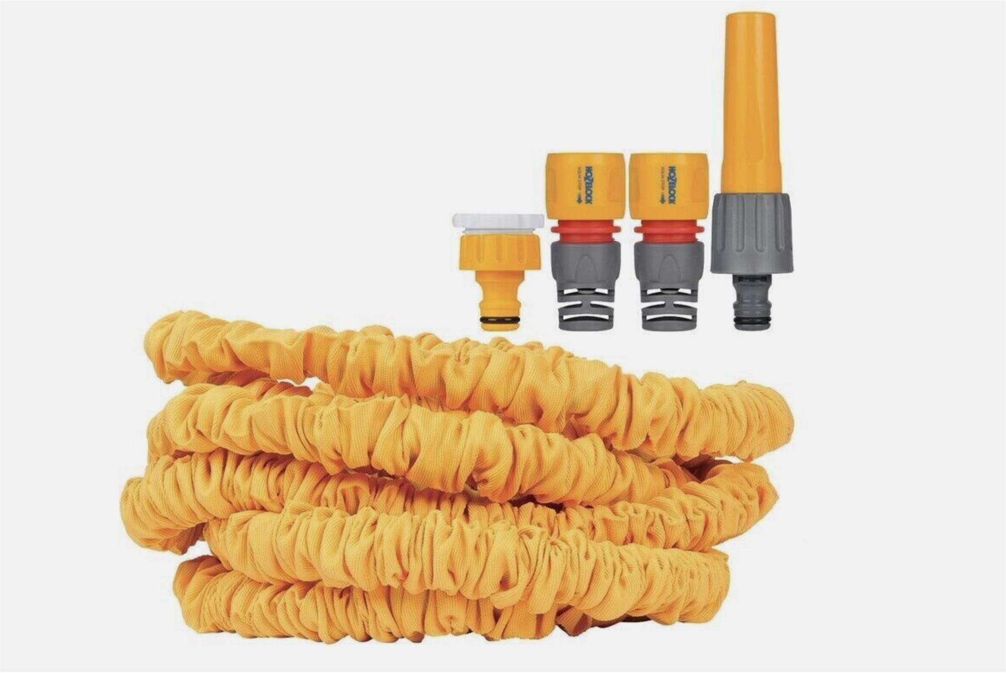 Hozelock Superhoze 30m Expanding Hose Pipe 8230 with Aquastop Fittings - Image 2