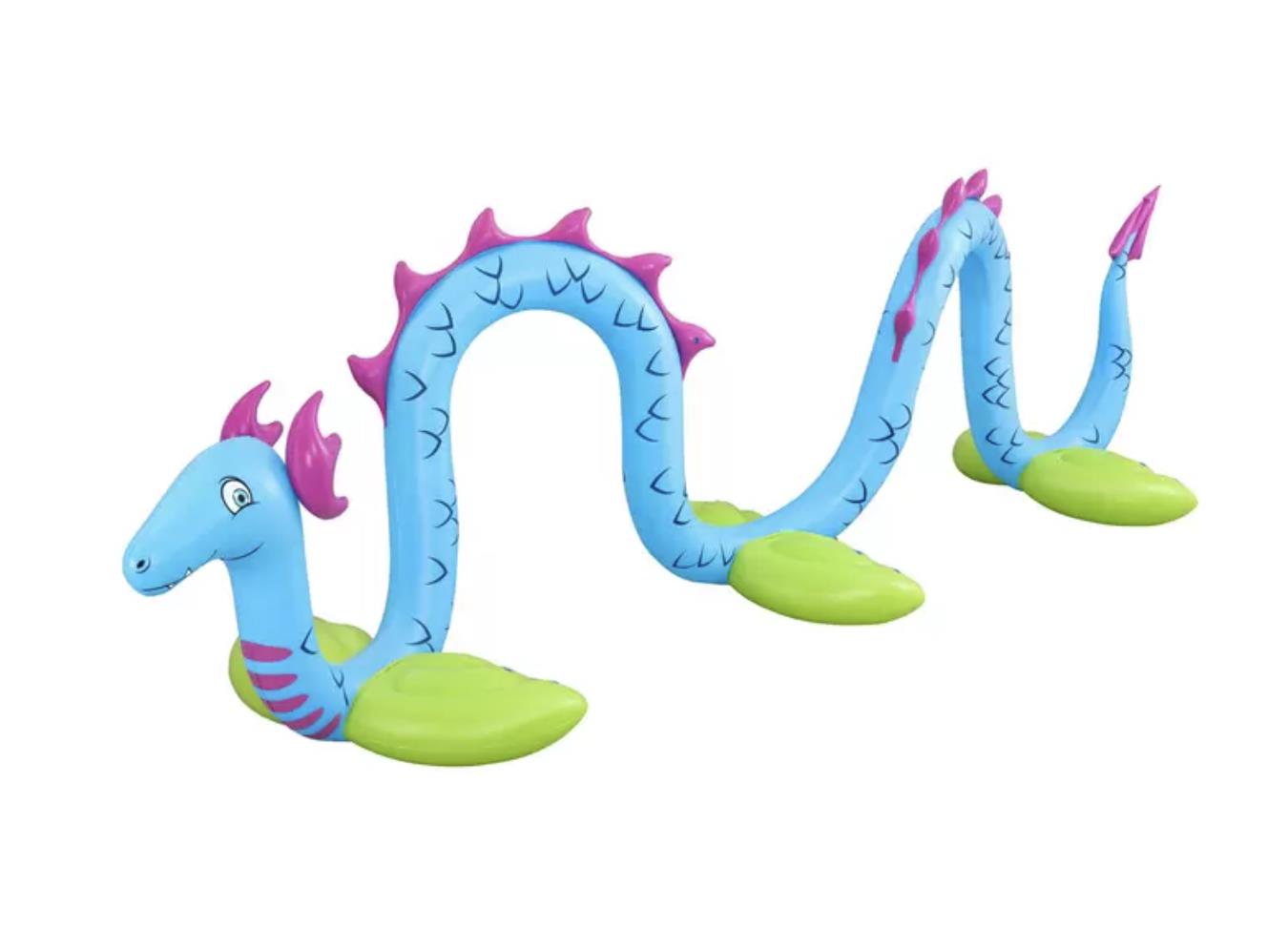 H2OGO! 20ft (6.1m) Giant Sea Serpent Kids Inflatable Sprinkler - Image 4