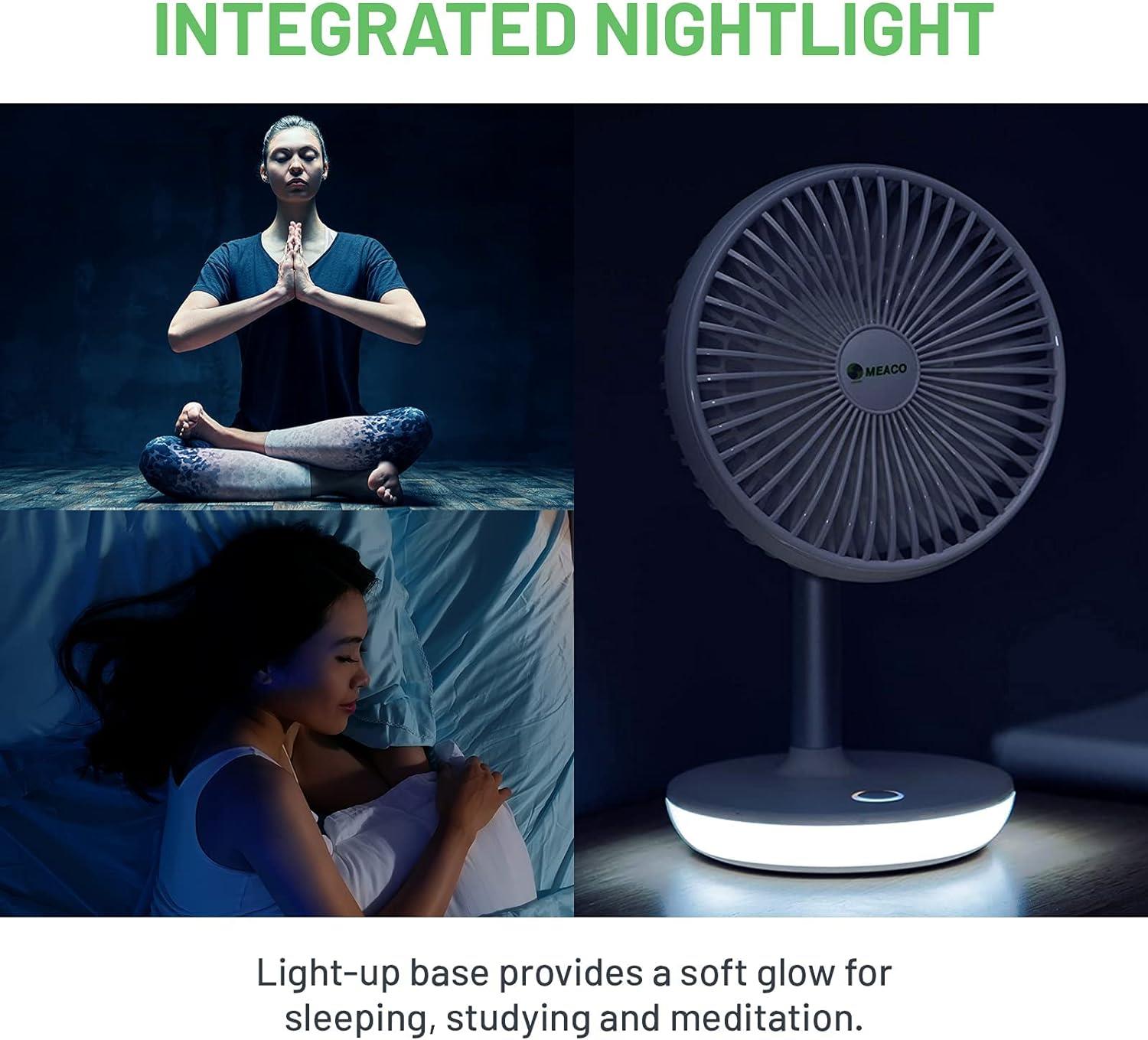 Meaco MeacoFan 260c Rechargeable Cordless Portable Fan, Twin Pack - Image 8