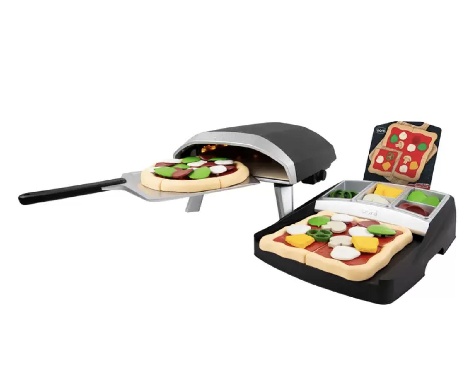 Ooni Toy Pizza Oven and Topping Station Deluxe 55+ Piece Set - Image 2