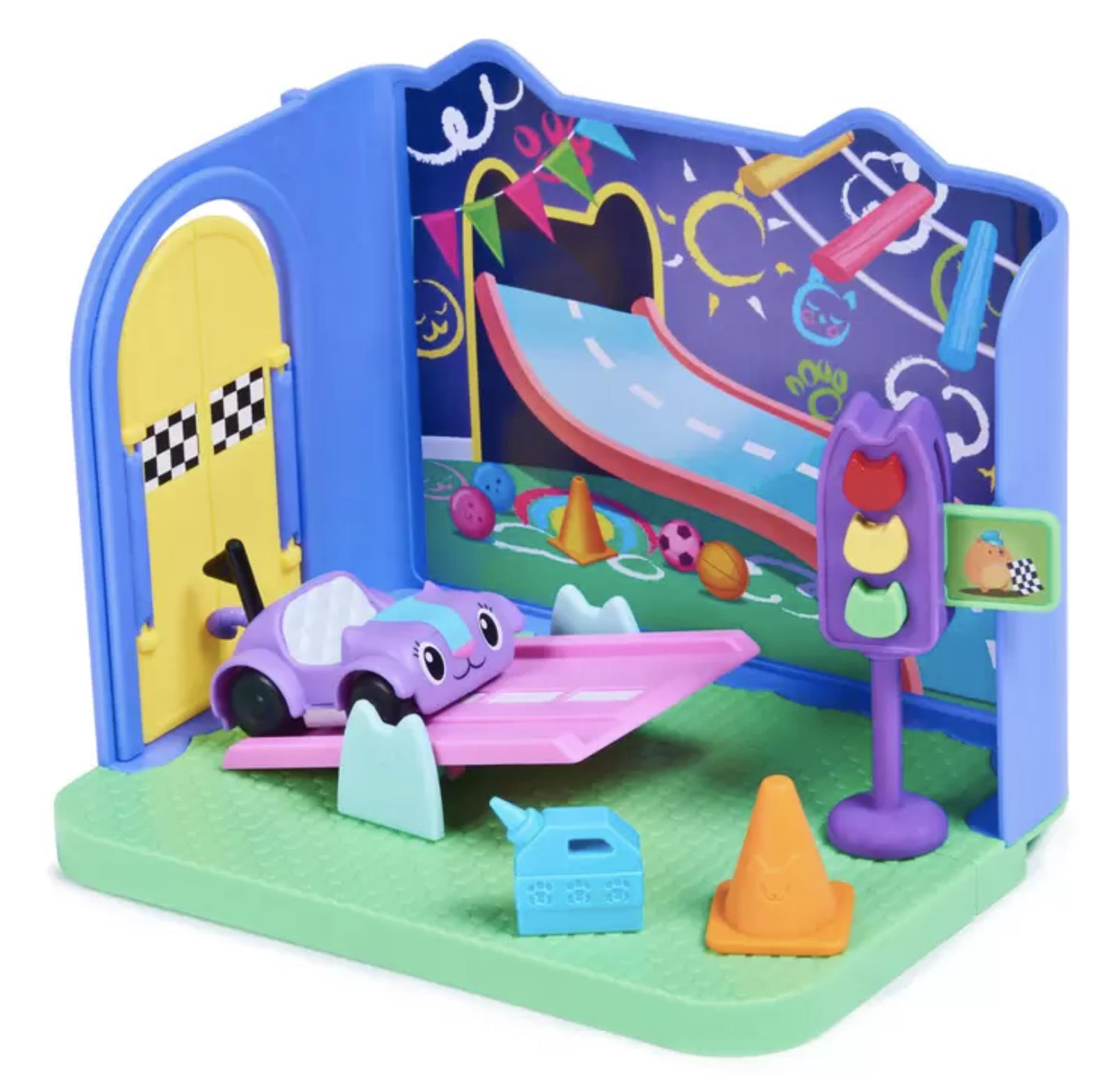 Gabby’s Celebration Dollhouse + 6 Deluxe Rooms Gift Set 60+ Pieces House Bundle with Sounds & Music - Image 6