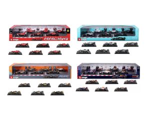 Maisto Bburago 1:43 Highly Detailed Formula One Cars Red Bull, Ferrari, Mercedes, Mclaren