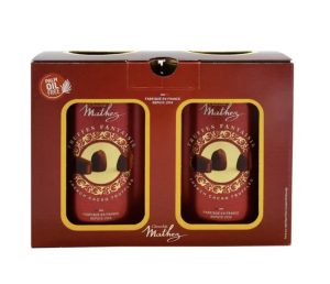 Mathez Cocoa Dusted French Truffles, 2 x 500g Tins