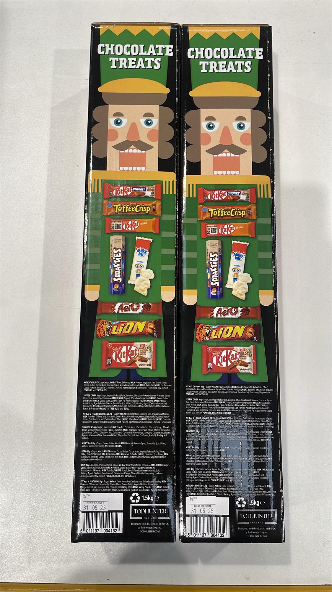 Giant Nutcracker 1.5kg Variety Chocolate Box with KitKat, Smarties, Aero, Lion, Toffee Crisp, Milky Bar - Image 5