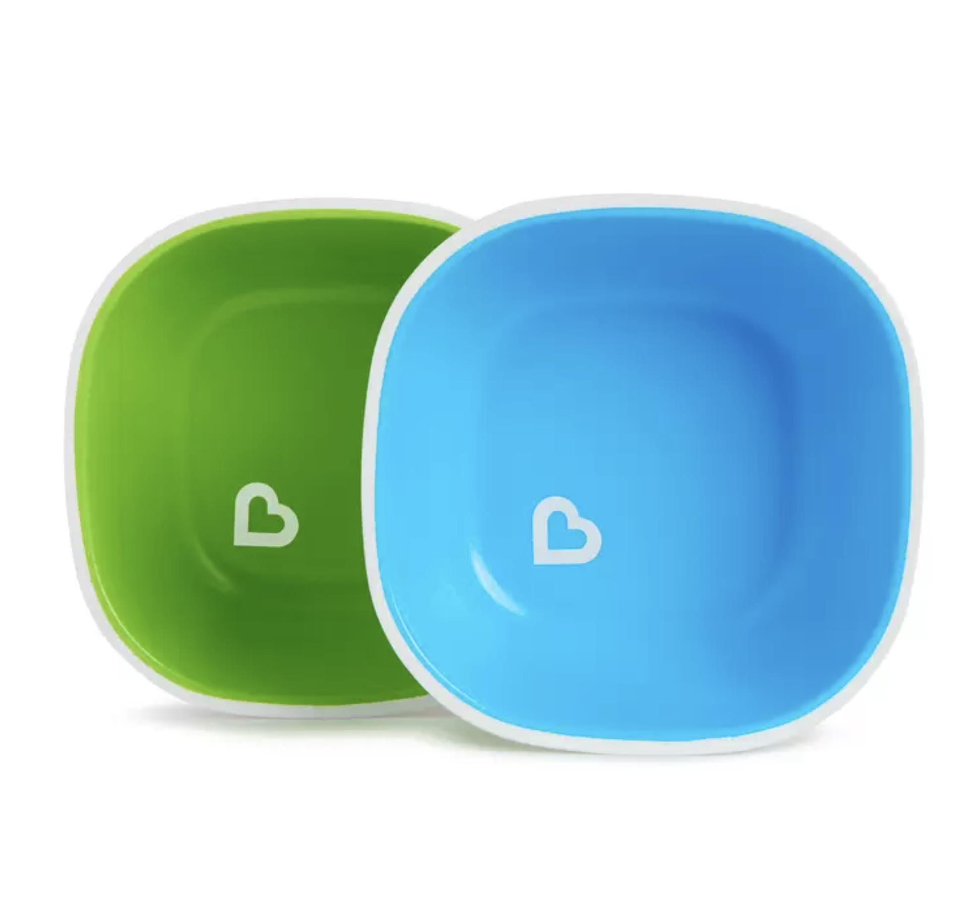 Munchkin Splash 9 Piece Toddler Dining Set | 3 Divided Plates | 3 Cups with Lids | 3 Bowls - Image 6