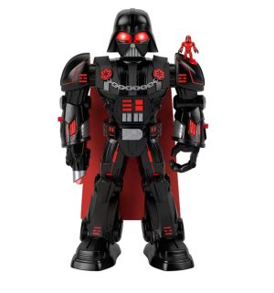 Fisher Price Imaginext Star Wars Darth Vader Bot 2ft+ Tall with Stormtrooper