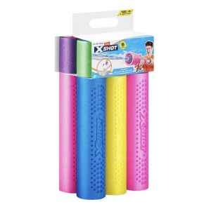 Zuru X-Shot Foam Water Blaster 6 Pack – Summer Fun Kids Outdoor Soaker Set
