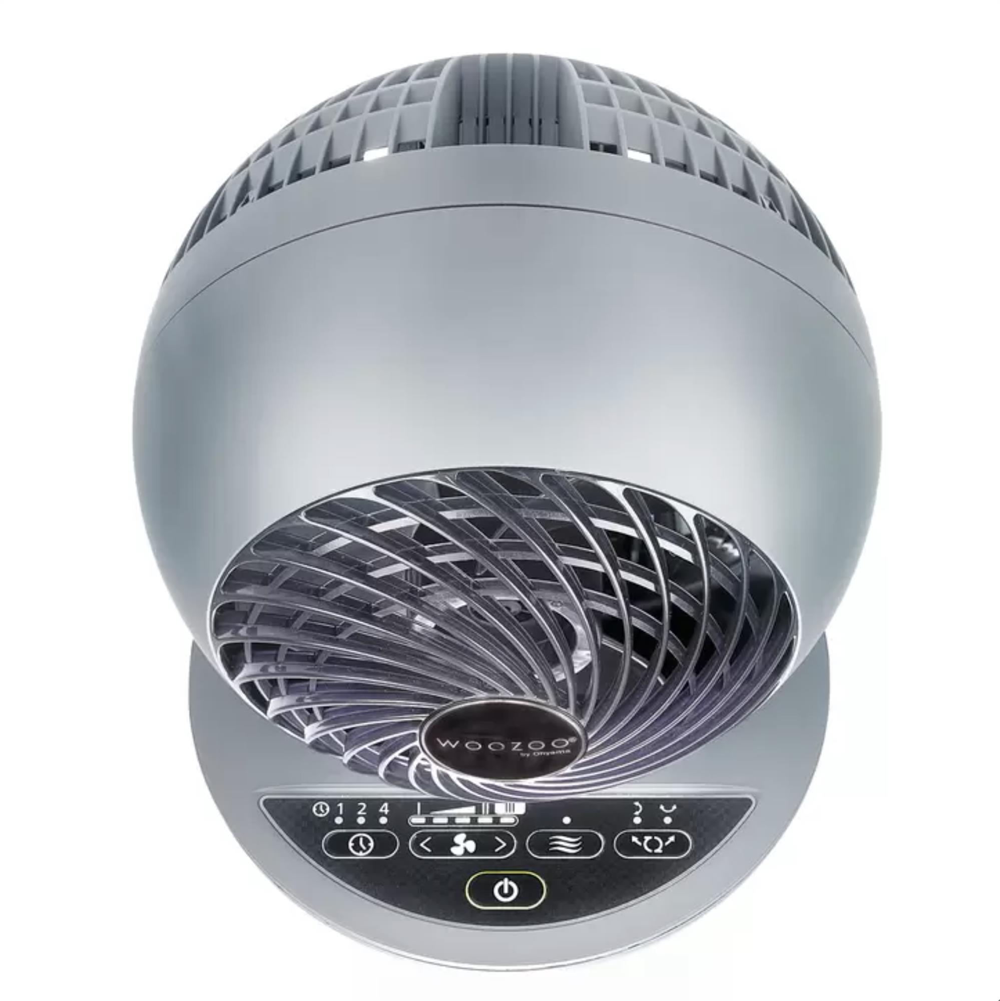 Iris Ohyama Woozoo Globe Air Circulator Fan with Remote Control, PCF-SC15T Matt Grey - Image 5