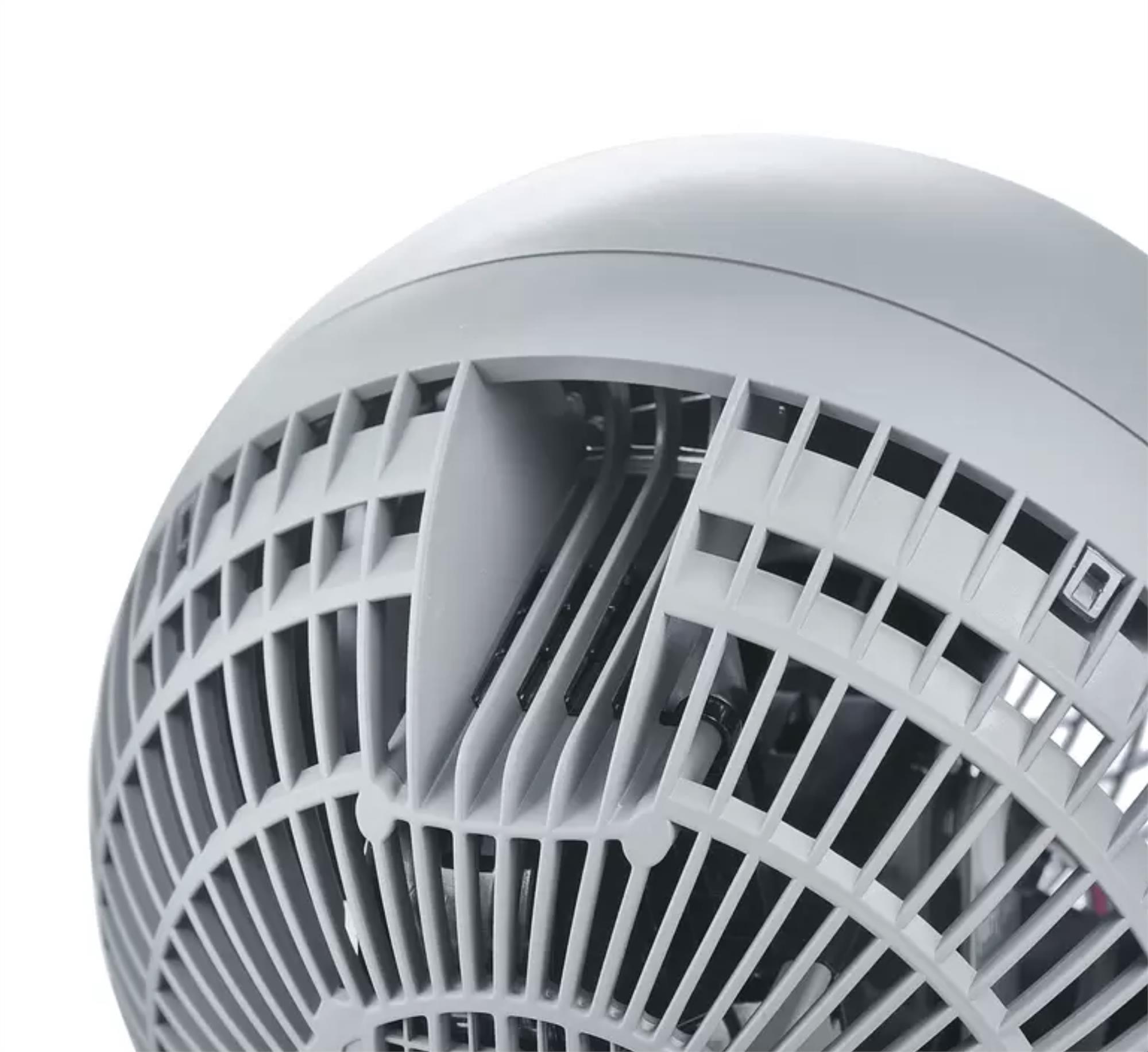 Iris Ohyama Woozoo Globe Air Circulator Fan with Remote Control, PCF-SC15T Matt Grey - Image 6