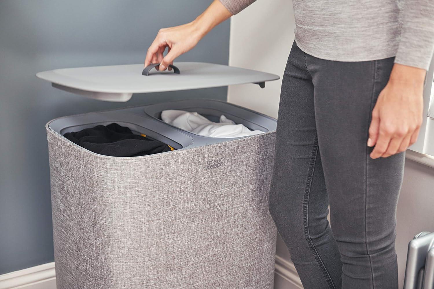Joseph Joseph Tota 90 Litre Laundry Separation Basket - Grey - Image 14