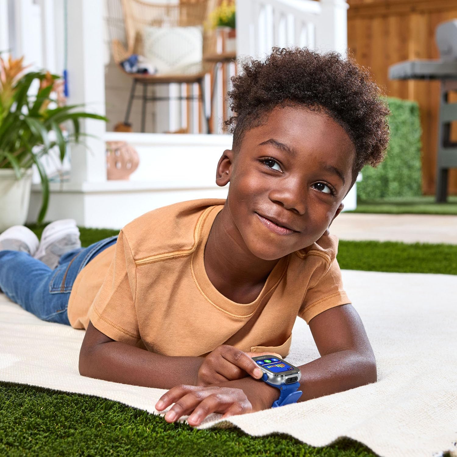 VTech KidiZoom Smartwatch DX4 – Kids Touchscreen Watch with Dual Cameras, Games & Music - Image 6