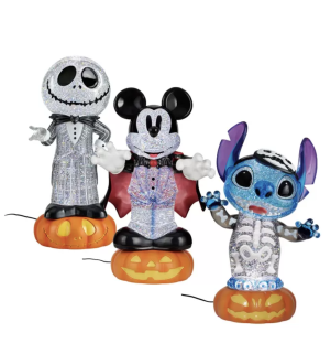 16 inch (40.6cm) Halloween Disney Spinning Lantern with LED lights