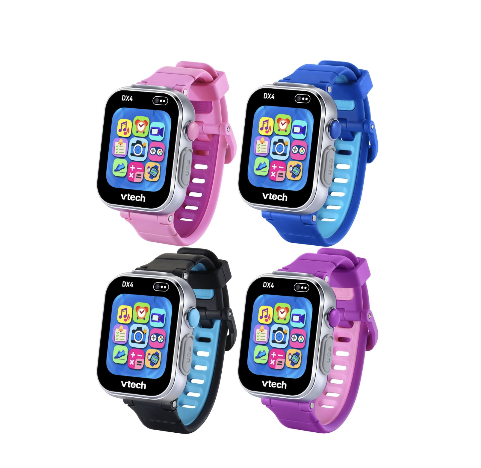VTech KidiZoom Smartwatch DX4 – Kids Touchscreen Watch with Dual Cameras, Games & Music