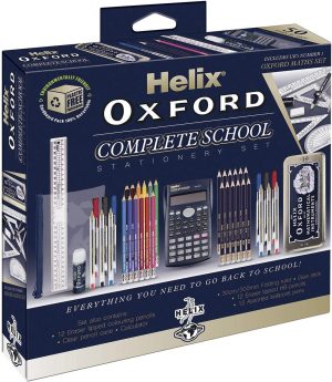Helix Oxford Complete Back to School Stationery Set