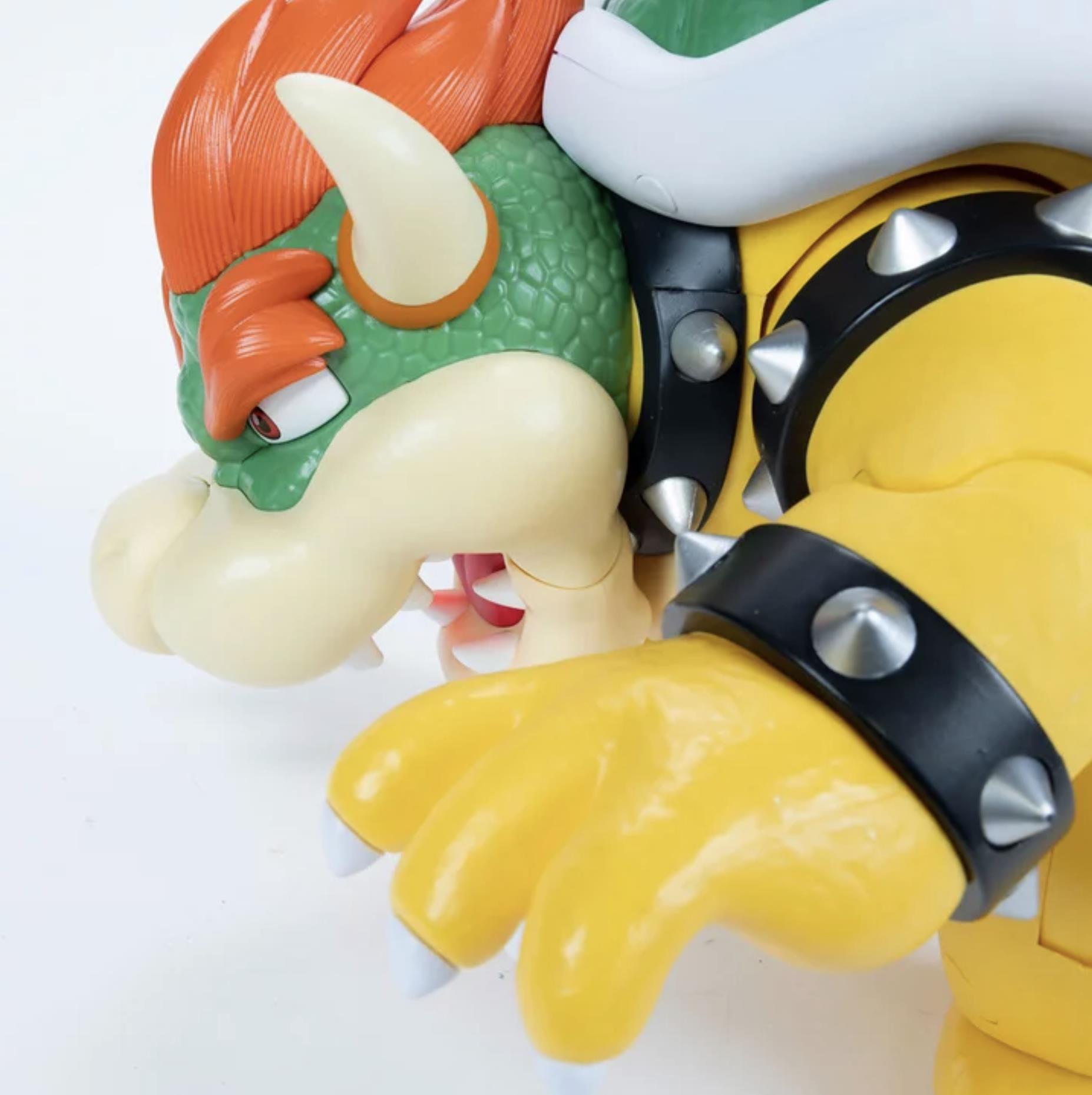 Nintendo Super Mario Big Bad Bowser 12" Action Figure – Sounds, Lights & Articulation - Image 5