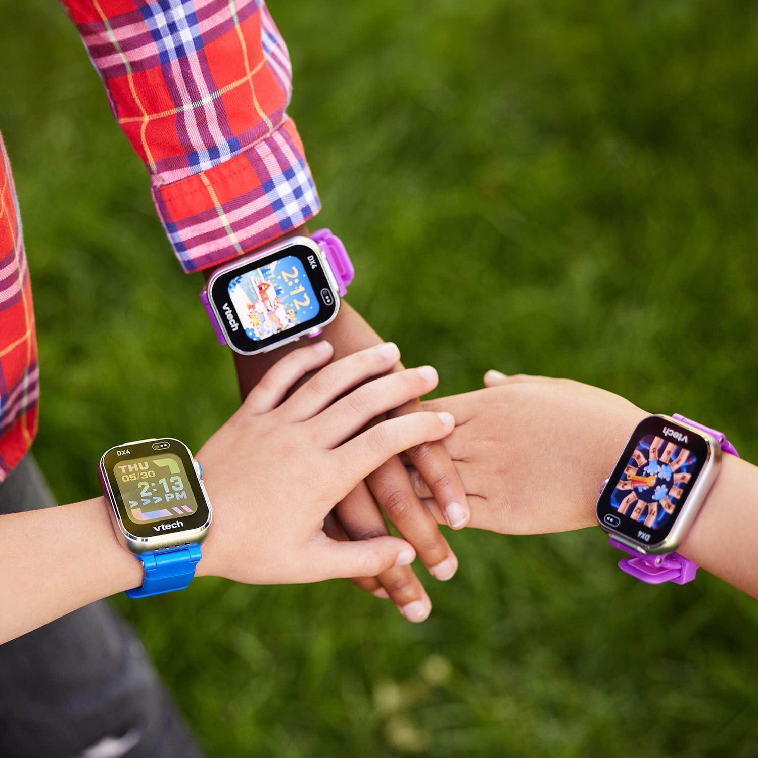 VTech KidiZoom Smartwatch DX4 – Kids Touchscreen Watch with Dual Cameras, Games & Music - Image 4