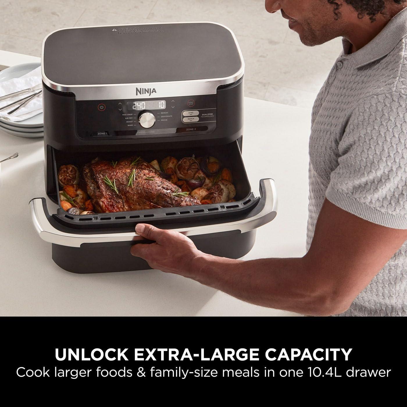 Ninja Foodi FlexDrawer Dual Air Fryer 10.4L, AF500UK - Image 5