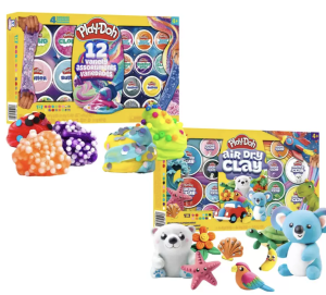 Play-Doh Air Dry Clay or 12 Variety Compounds Set Cloud Butter Bubble Pop (4+ Years)