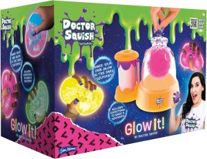John Adams Doctor Squish Glow It! Squishy Maker: Make your own glow in the dark squishies!