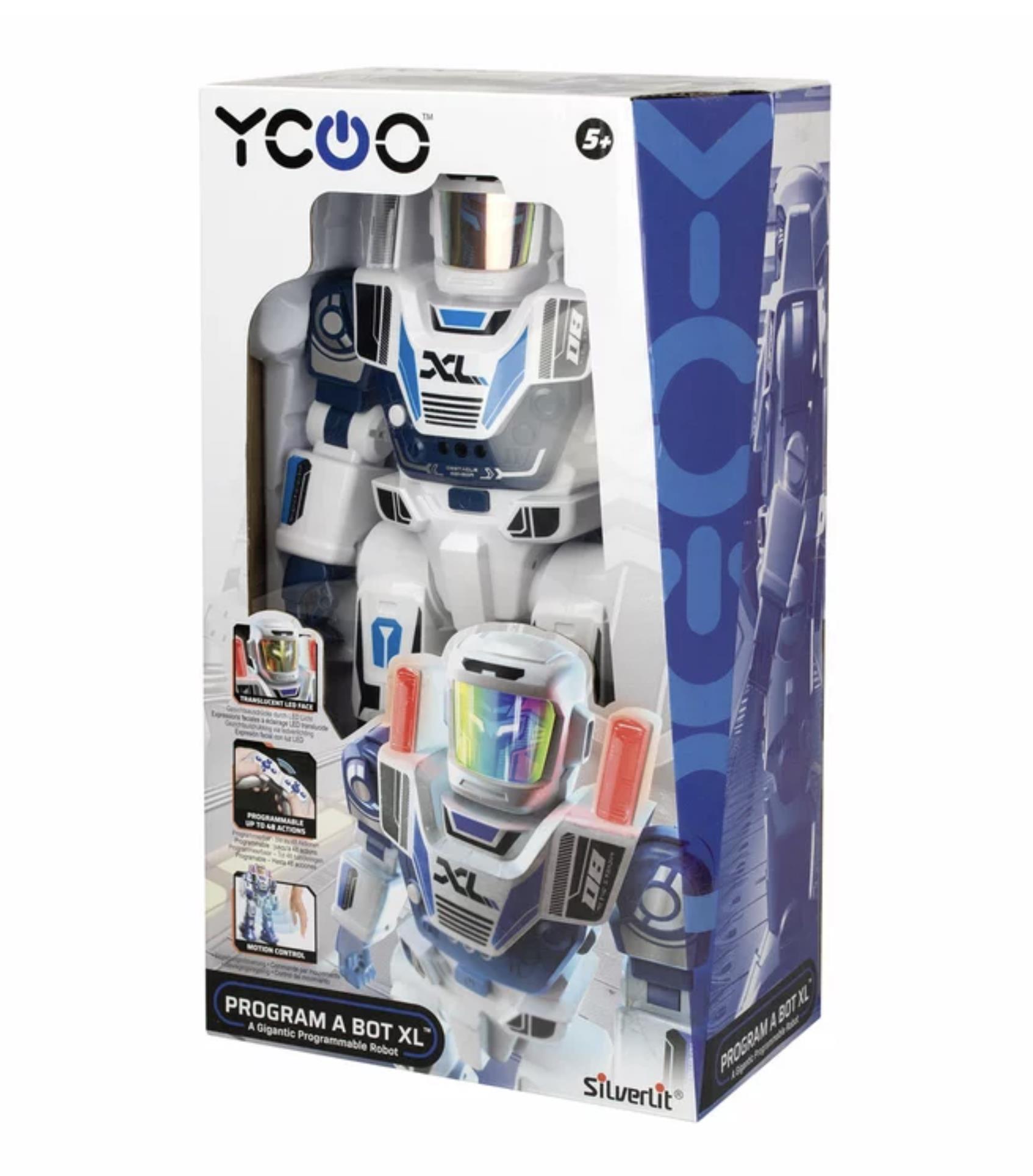 Silverlit Program A Bot XL | 40cm Programmable Robot with Remote Control - Image 2