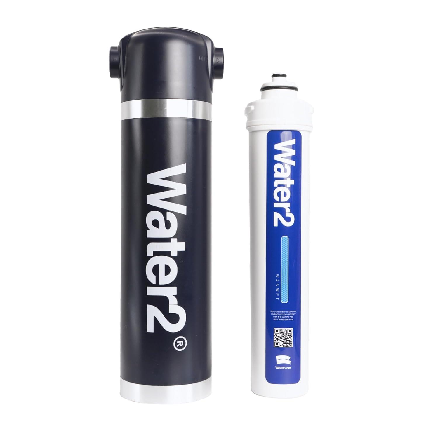 NEW PRODUCT - Water2 Pod 2.0 Kit – Under Sink Filter and Replacement Cartridge