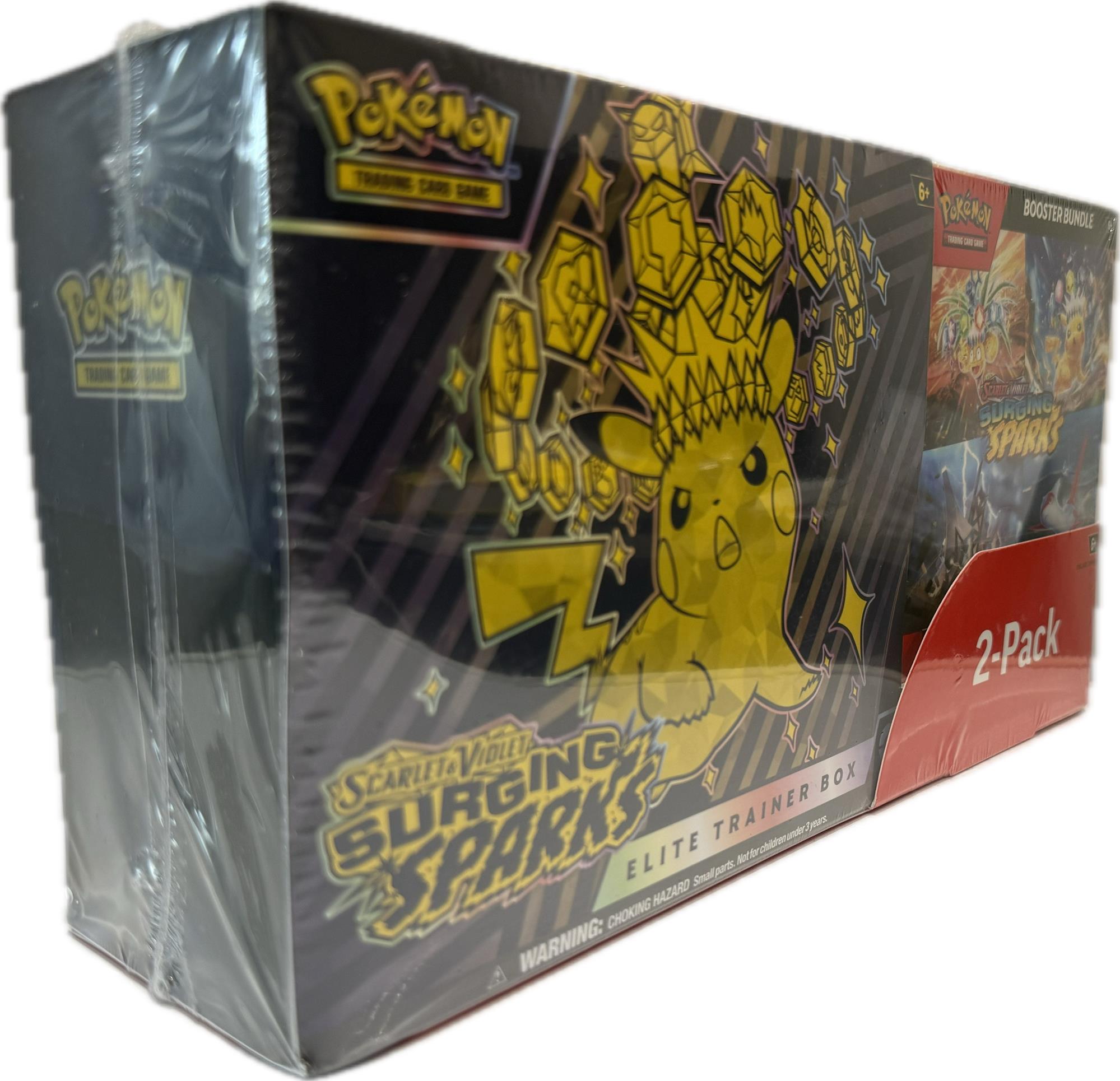 Pokémon TCG Scarlet & Violet: Surging Sparks Elite Trainer Box + Booster Bundle - Image 3
