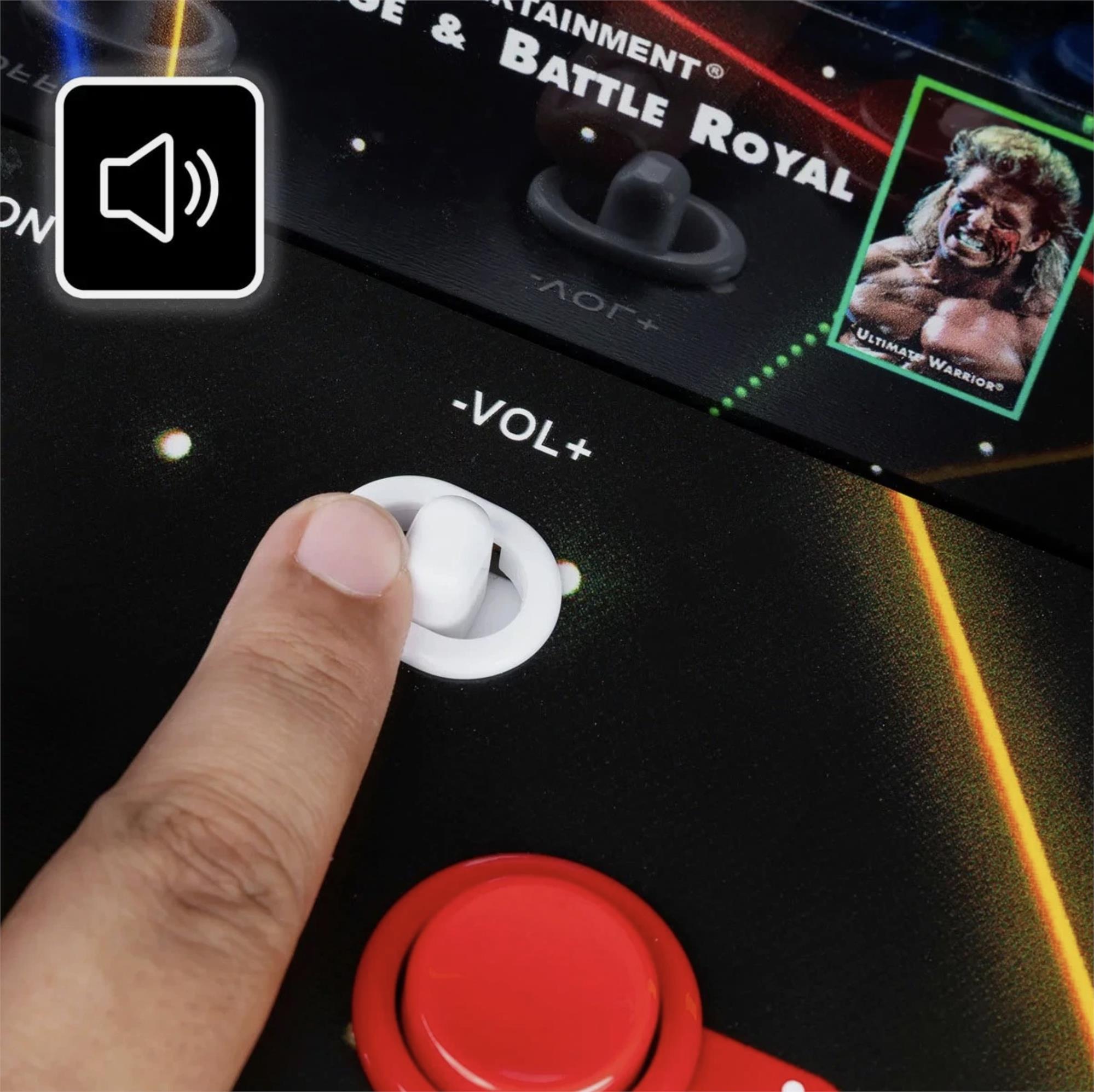 Arcade Classics WWE WrestleFest Countercade – 4-in-1 Retro Arcade Machine with 8” Screen - Image 5