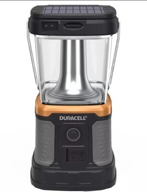 NEW Duracell 3000 Lumen Rechargeable LED Lantern & Wireless Phone Charger Power Bank
