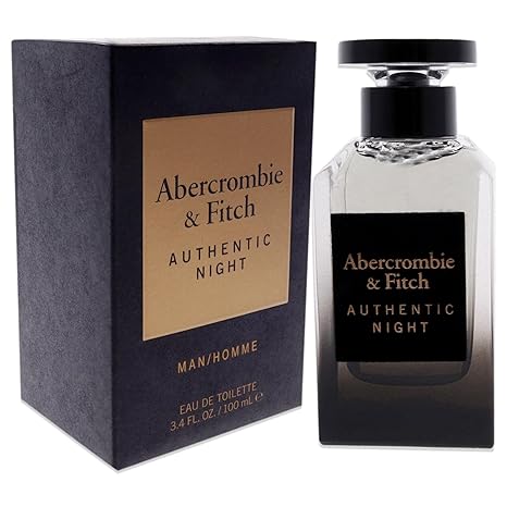 Abercrombie & Fitch Authentic Night Man Eau De Toilette Spray 100ml - Image 2