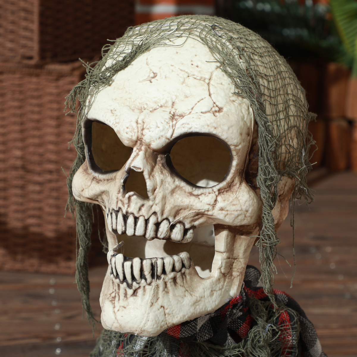 Groundbreaker Skeleton Halloween Animatronic Prop for Indoor Outdoor - Image 8