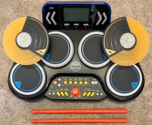 VTech Kidi DJ Drums Electronic Light Up Drum Kit, without Box
