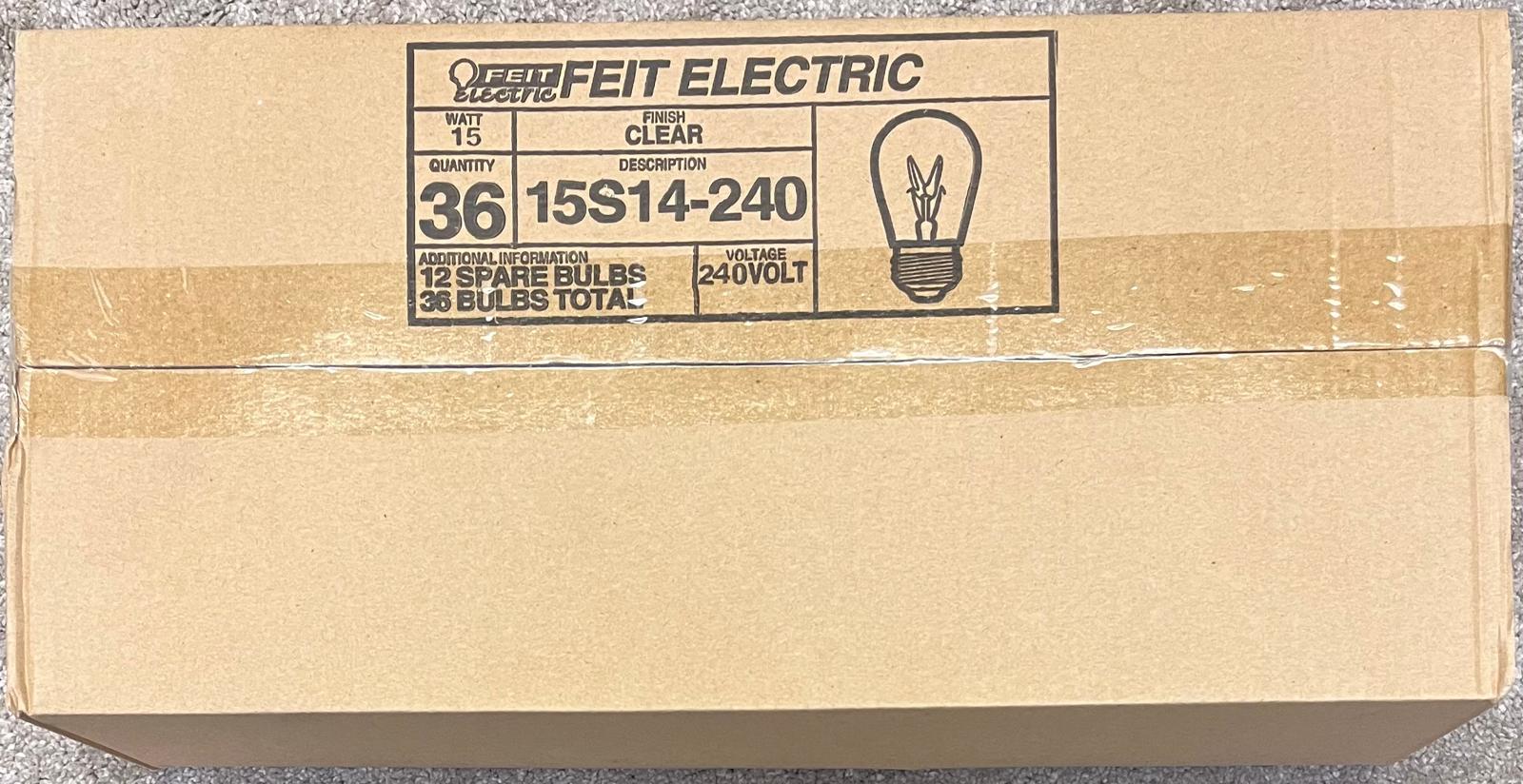 Feit Electric 48ft LED Outdoor String Lights Heavy Duty Weatherproof Patio New - Image 3