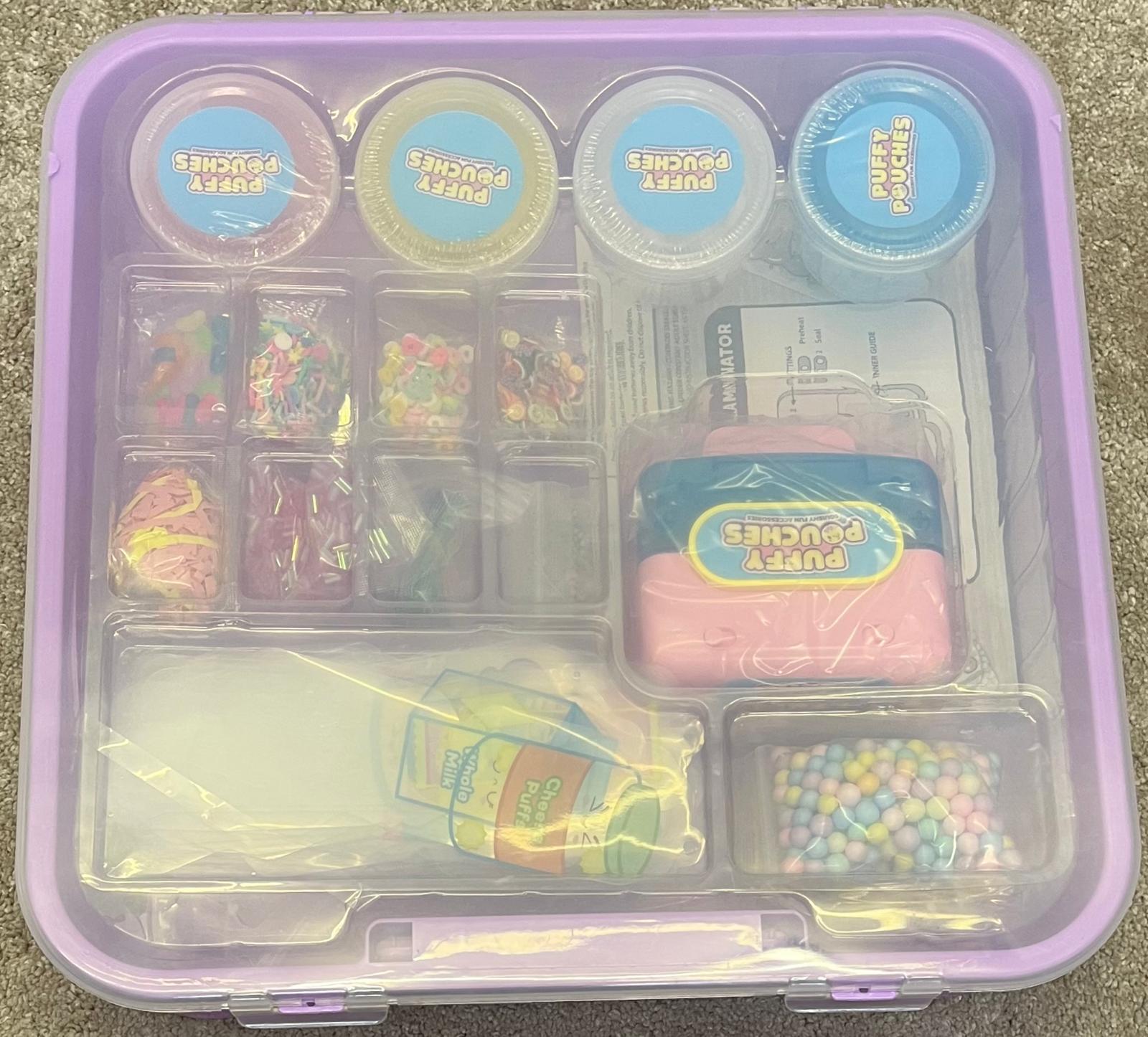 Puffy Pouches Deluxe Set Supermarket Squishy Maker Kids Craft Toy John Adams - Image 4