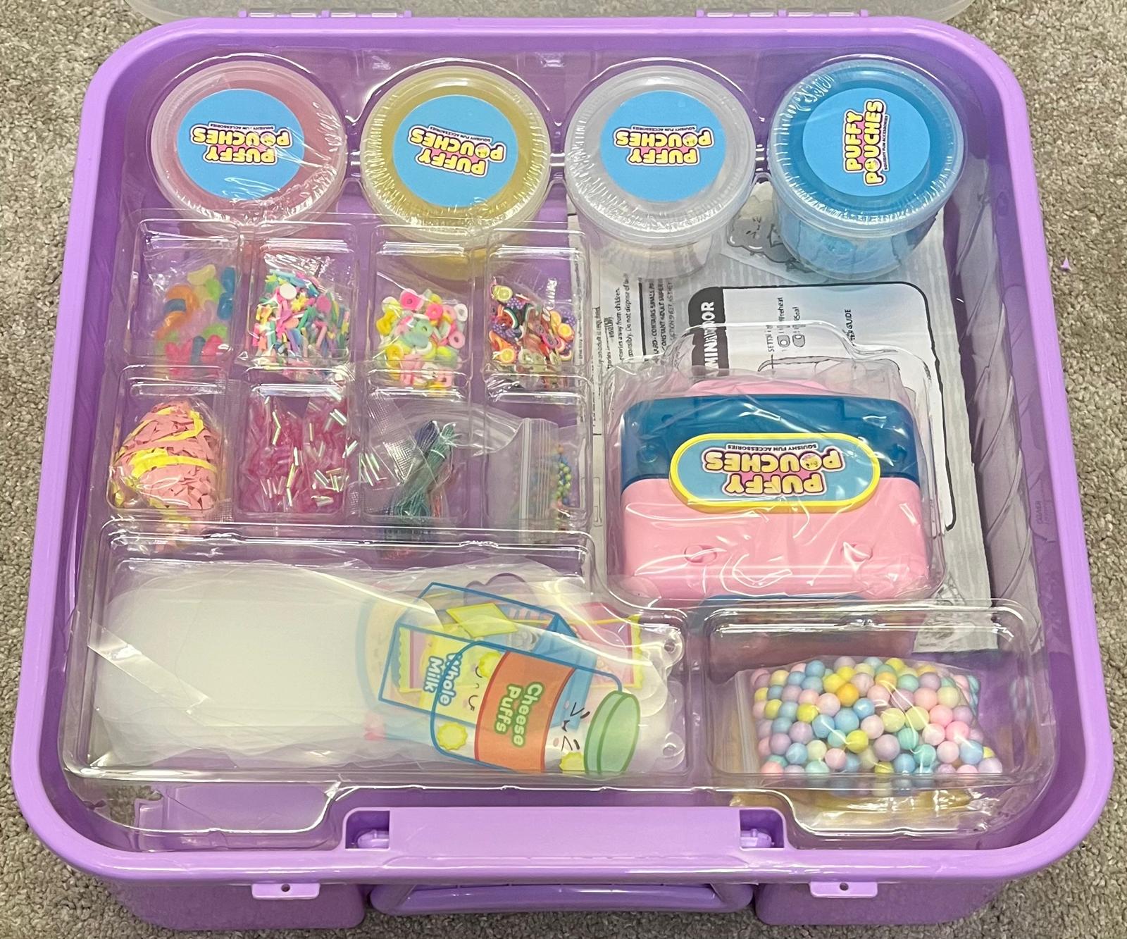 Puffy Pouches Deluxe Set Supermarket Squishy Maker Kids Craft Toy John Adams - Image 5