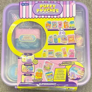 Puffy Pouches Deluxe Set Supermarket Squishy Maker Kids Craft Toy John Adams