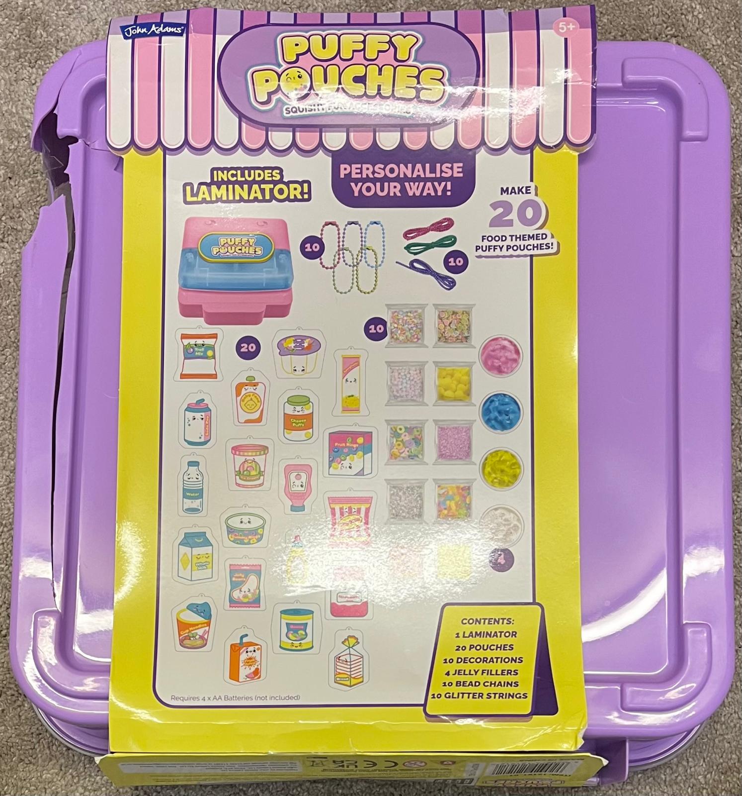 Puffy Pouches Deluxe Set Supermarket Squishy Maker Kids Craft Toy John Adams - Image 6