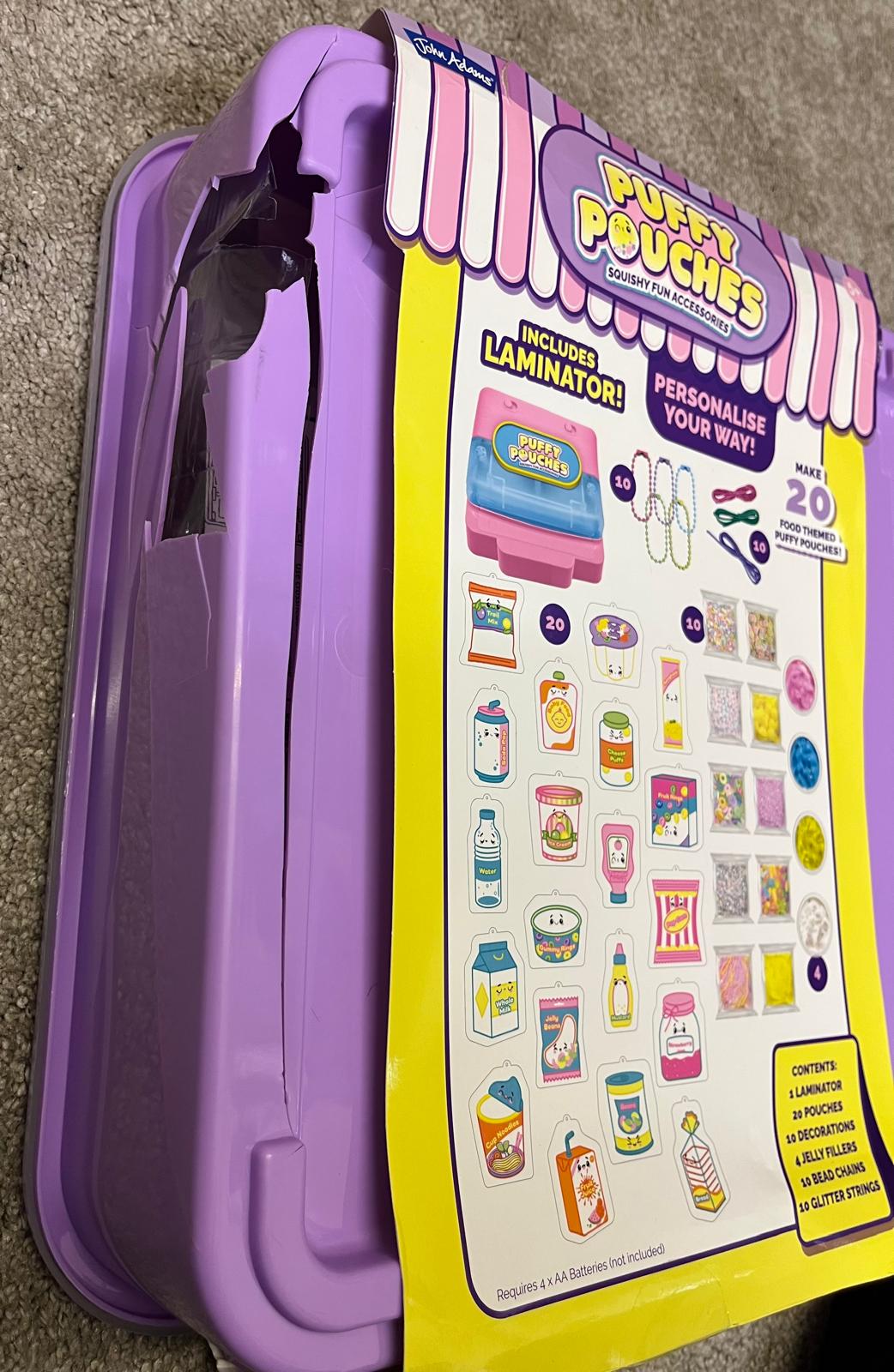 Puffy Pouches Deluxe Set Supermarket Squishy Maker Kids Craft Toy John Adams - Image 7