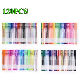 NEW Playkidiz Gel Pens, Fine Point Colored Pens Great - Children and Adult Coloring UK