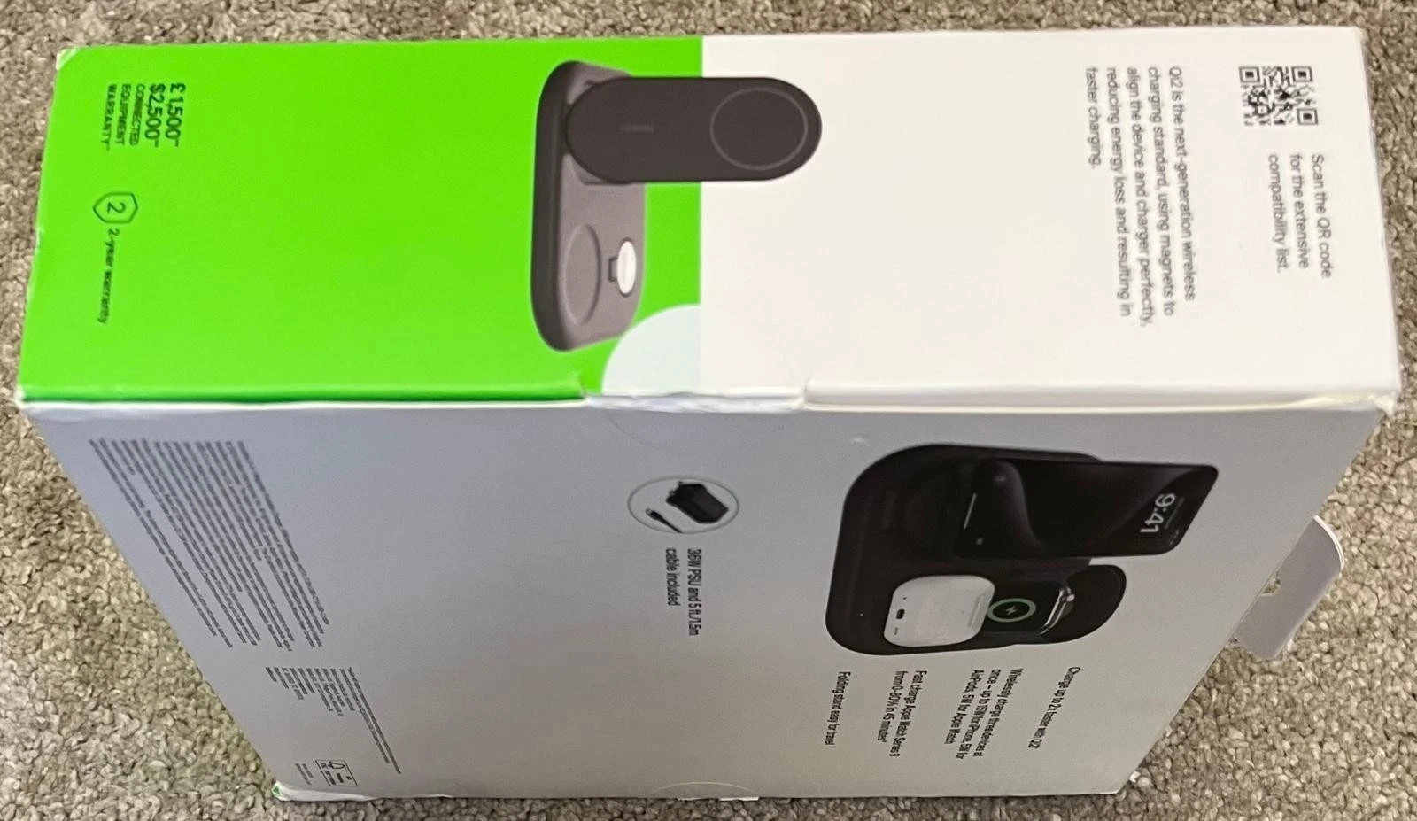Belkin BoostCharge Pro 3-in-1 Magnetic Foldable Wireless Charger Qi2 Stand READ - Image 6