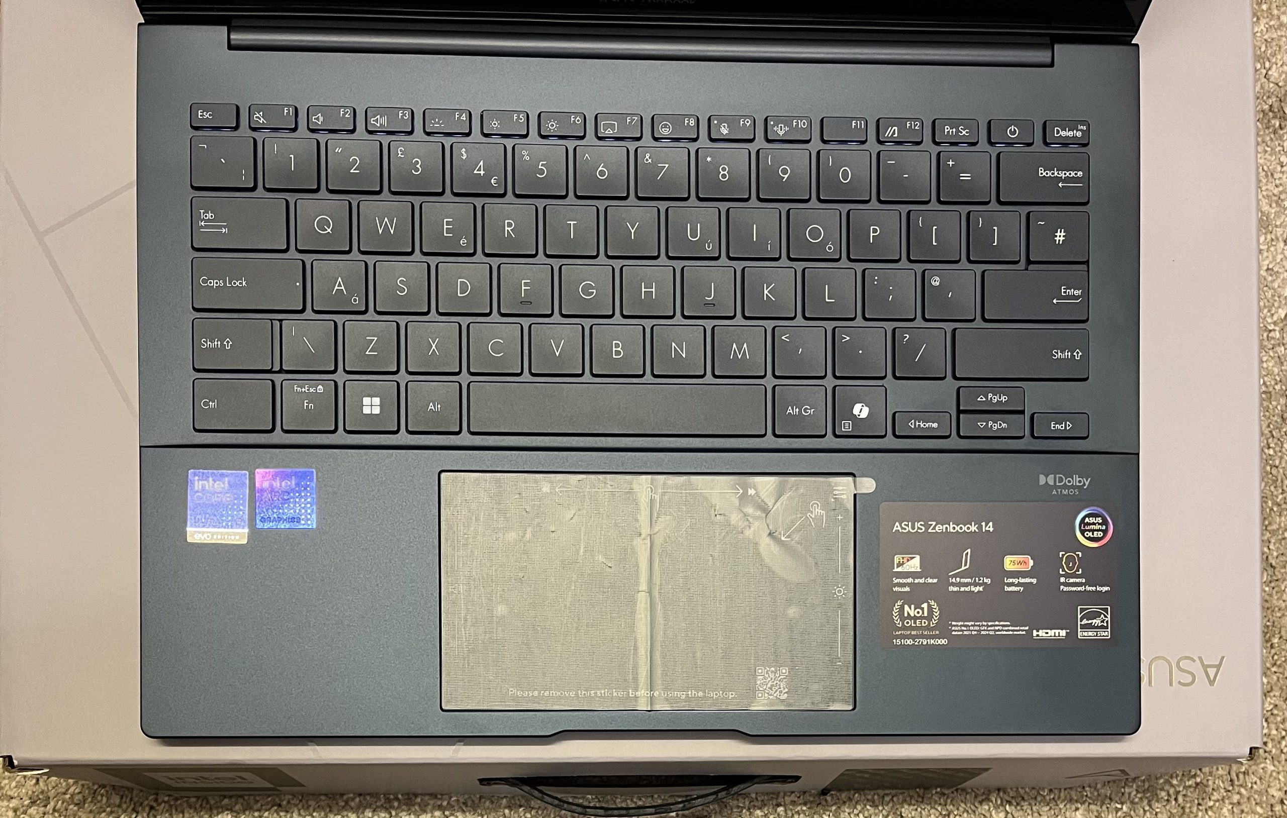ASUS Zenbook 14 OLED 14" Laptop - Intel® Core™ Ultra 5, 512 GB SSD, Blue - Image 23