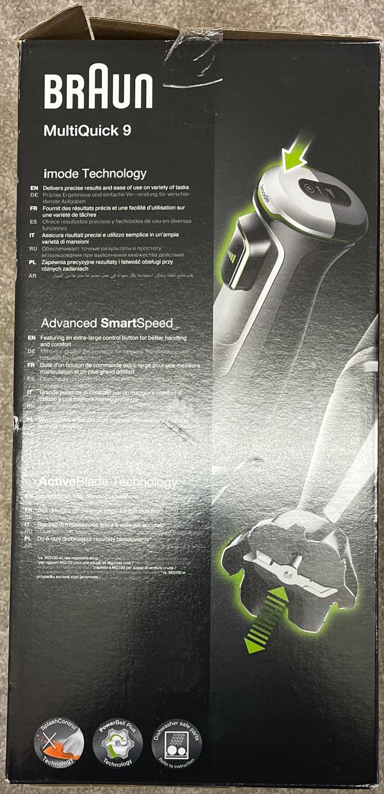 Braun MultiQuick 9138XI 9 Hand Blender Variable Speed ActiveBlade Mixer - Image 3