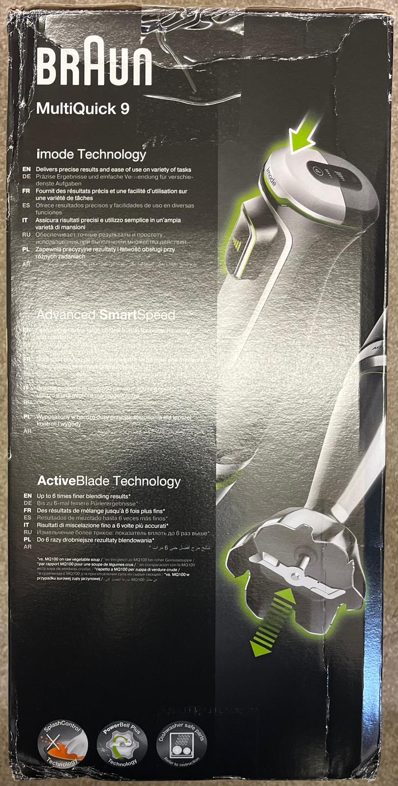 Braun MQ 9138XI MultiQuick 9 Hand Blender Variable Speed - Image 4